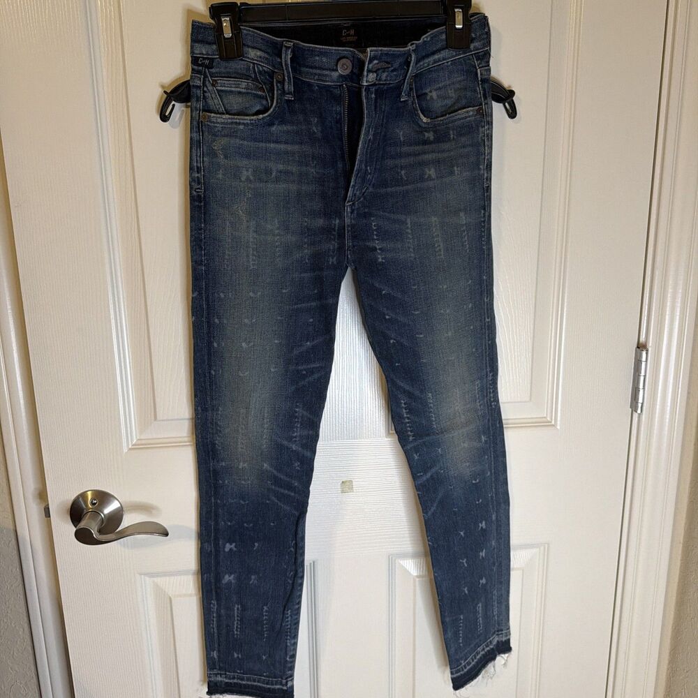 Vintage Citizens of Humanity By Jerome Dahan Size 27 jeans Rocket Crop Highrise